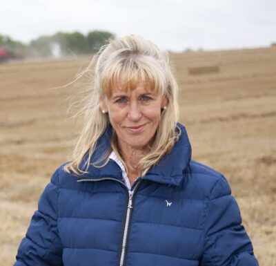 Minette Batters at her farm in Salisbury, Wiltshire, England on Thursday, Sept 02, 2021. Credit: Lawrence Looi / NFU Staff)