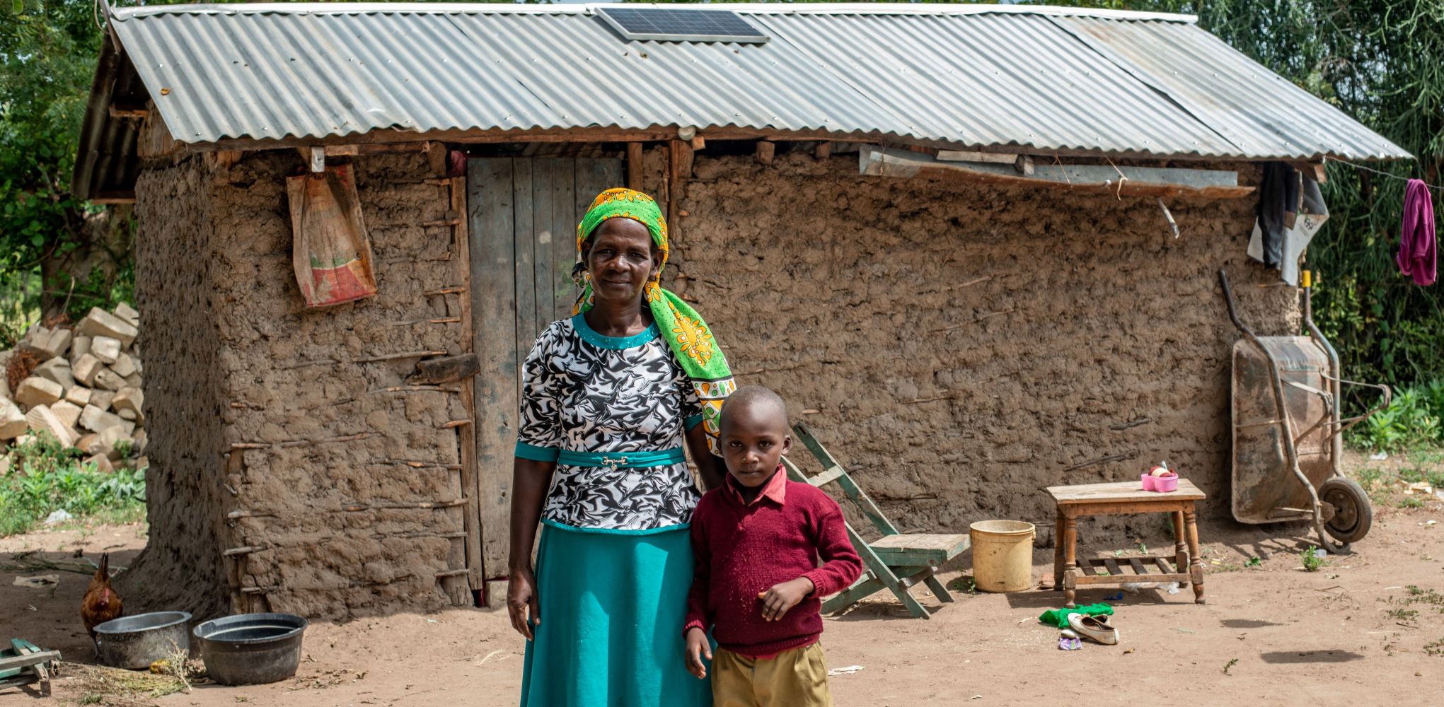 Maritha, a smallholder farmer from Kenya.